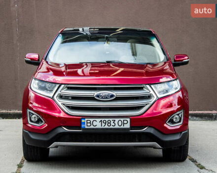 Красный Форд Эдж, объемом двигателя 3.5 л и пробегом 135 тыс. км за 15900 $, фото 10 на Automoto.ua