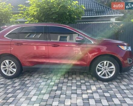 Красный Форд Эдж, объемом двигателя 3.5 л и пробегом 170 тыс. км за 18500 $, фото 3 на Automoto.ua