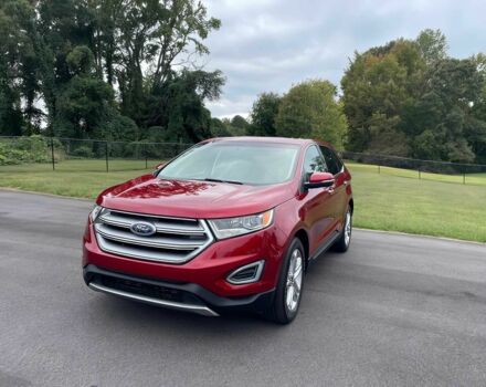 Красный Форд Эдж, объемом двигателя 2 л и пробегом 68 тыс. км за 9200 $, фото 2 на Automoto.ua