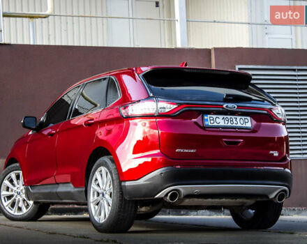 Красный Форд Эдж, объемом двигателя 3.5 л и пробегом 135 тыс. км за 15900 $, фото 8 на Automoto.ua