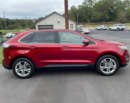 Красный Форд Эдж, объемом двигателя 2 л и пробегом 68 тыс. км за 9200 $, фото 7 на Automoto.ua