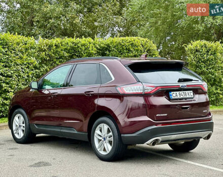 Красный Форд Эдж, объемом двигателя 3.5 л и пробегом 80 тыс. км за 16700 $, фото 7 на Automoto.ua