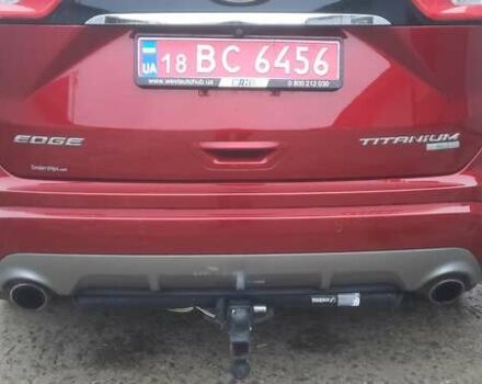 Красный Форд Эдж, объемом двигателя 2 л и пробегом 168 тыс. км за 16400 $, фото 10 на Automoto.ua