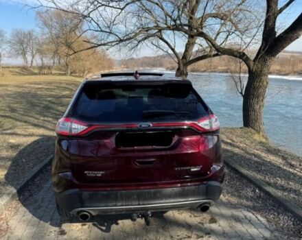Червоний Форд Едж, об'ємом двигуна 2 л та пробігом 68 тис. км за 9700 $, фото 4 на Automoto.ua