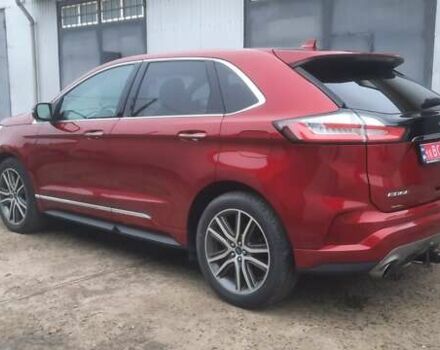 Красный Форд Эдж, объемом двигателя 2 л и пробегом 168 тыс. км за 16400 $, фото 2 на Automoto.ua