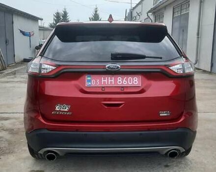 Червоний Форд Едж, об'ємом двигуна 2 л та пробігом 172 тис. км за 13300 $, фото 3 на Automoto.ua