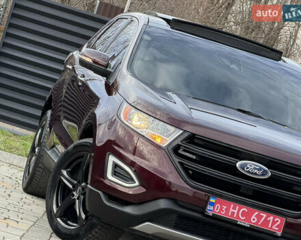 Червоний Форд Едж, об'ємом двигуна 2 л та пробігом 153 тис. км за 15900 $, фото 14 на Automoto.ua