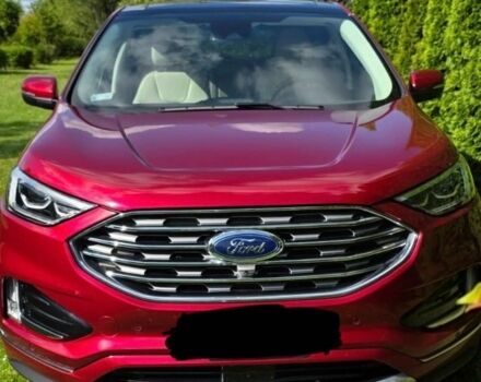 Красный Форд Эдж, объемом двигателя 2 л и пробегом 95 тыс. км за 10300 $, фото 4 на Automoto.ua