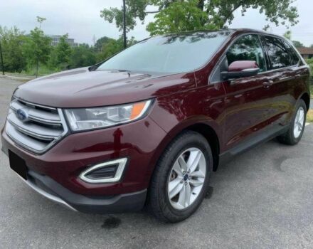 Красный Форд Эдж, объемом двигателя 3.5 л и пробегом 32 тыс. км за 6000 $, фото 2 на Automoto.ua