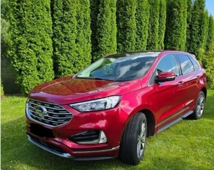 Красный Форд Эдж, объемом двигателя 2 л и пробегом 95 тыс. км за 10300 $, фото 1 на Automoto.ua