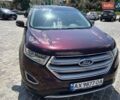 Красный Форд Эдж, объемом двигателя 2 л и пробегом 86 тыс. км за 19000 $, фото 1 на Automoto.ua