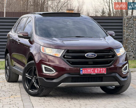 Червоний Форд Едж, об'ємом двигуна 2 л та пробігом 153 тис. км за 15900 $, фото 11 на Automoto.ua