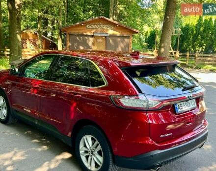 Красный Форд Эдж, объемом двигателя 2 л и пробегом 130 тыс. км за 17900 $, фото 15 на Automoto.ua