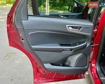 Красный Форд Эдж, объемом двигателя 2 л и пробегом 130 тыс. км за 17900 $, фото 25 на Automoto.ua