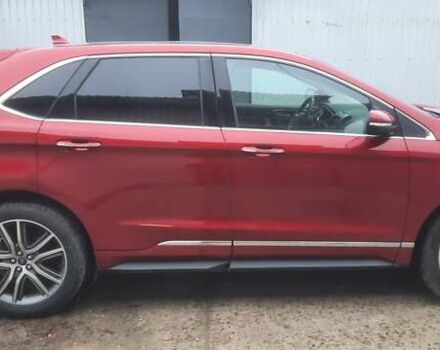 Красный Форд Эдж, объемом двигателя 2 л и пробегом 168 тыс. км за 16400 $, фото 5 на Automoto.ua