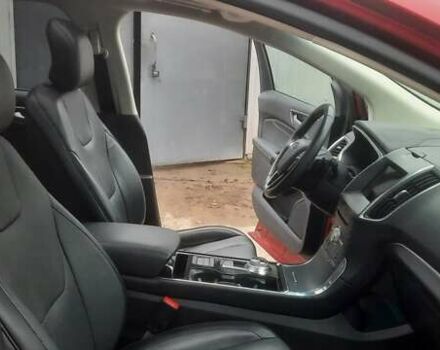 Красный Форд Эдж, объемом двигателя 2 л и пробегом 168 тыс. км за 16400 $, фото 21 на Automoto.ua