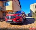Красный Форд Эдж, объемом двигателя 2 л и пробегом 216 тыс. км за 18500 $, фото 1 на Automoto.ua