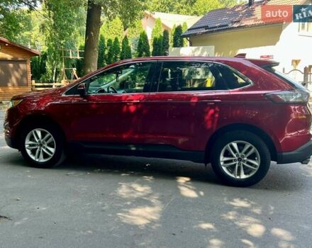 Красный Форд Эдж, объемом двигателя 2 л и пробегом 130 тыс. км за 17900 $, фото 12 на Automoto.ua