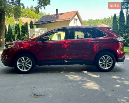 Красный Форд Эдж, объемом двигателя 2 л и пробегом 130 тыс. км за 17900 $, фото 14 на Automoto.ua