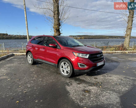 Красный Форд Эдж, объемом двигателя 3.5 л и пробегом 67 тыс. км за 17800 $, фото 5 на Automoto.ua