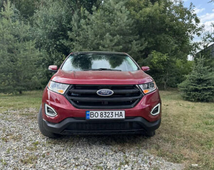 Красный Форд Эдж, объемом двигателя 3.5 л и пробегом 66 тыс. км за 18900 $, фото 5 на Automoto.ua
