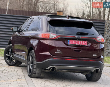 Червоний Форд Едж, об'ємом двигуна 2 л та пробігом 153 тис. км за 15900 $, фото 22 на Automoto.ua