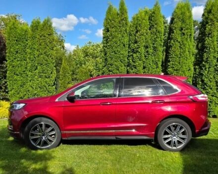 Красный Форд Эдж, объемом двигателя 2 л и пробегом 95 тыс. км за 10300 $, фото 5 на Automoto.ua