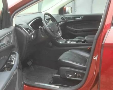 Красный Форд Эдж, объемом двигателя 2 л и пробегом 168 тыс. км за 16400 $, фото 14 на Automoto.ua