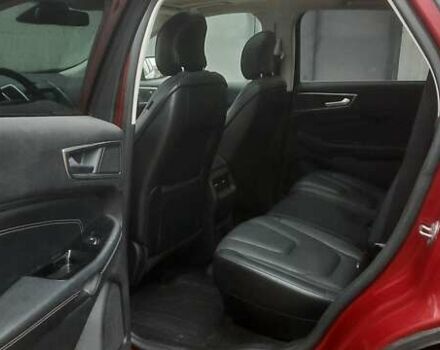 Красный Форд Эдж, объемом двигателя 2 л и пробегом 168 тыс. км за 16400 $, фото 18 на Automoto.ua