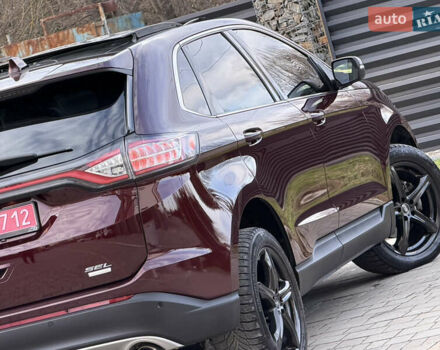 Червоний Форд Едж, об'ємом двигуна 2 л та пробігом 153 тис. км за 15900 $, фото 31 на Automoto.ua