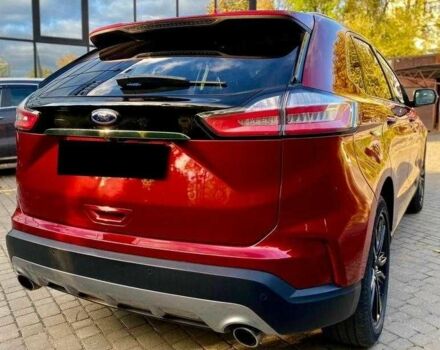 Красный Форд Эдж, объемом двигателя 2 л и пробегом 120 тыс. км за 13800 $, фото 4 на Automoto.ua