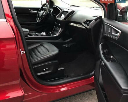 Красный Форд Эдж, объемом двигателя 2 л и пробегом 87 тыс. км за 25500 $, фото 12 на Automoto.ua