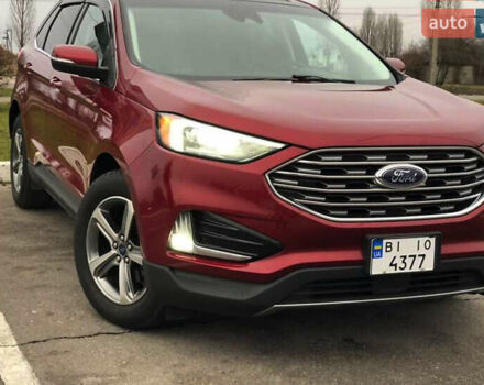 Красный Форд Эдж, объемом двигателя 2 л и пробегом 87 тыс. км за 25500 $, фото 15 на Automoto.ua