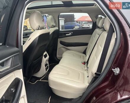 Красный Форд Эдж, объемом двигателя 2 л и пробегом 50 тыс. км за 19900 $, фото 22 на Automoto.ua