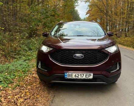 Форд Эдж 2019 в Ивано-Франковске на Automoto.ua Красный Форд Эдж, объемом двигателя 2 л и пробегом 53 тыс. км за 19500 $, фото 1 на Automoto.ua