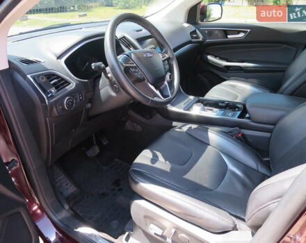 Червоний Форд Едж, об'ємом двигуна 2 л та пробігом 76 тис. км за 23500 $, фото 10 на Automoto.ua