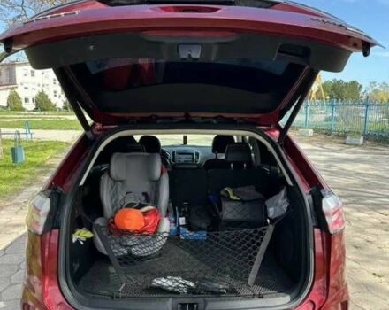 Красный Форд Эдж, объемом двигателя 2 л и пробегом 87 тыс. км за 12300 $, фото 6 на Automoto.ua