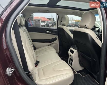 Красный Форд Эдж, объемом двигателя 2 л и пробегом 50 тыс. км за 19900 $, фото 21 на Automoto.ua