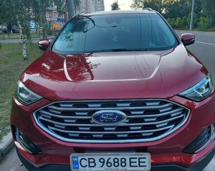 Красный Форд Эдж, объемом двигателя 2 л и пробегом 56 тыс. км за 18500 $, фото 33 на Automoto.ua
