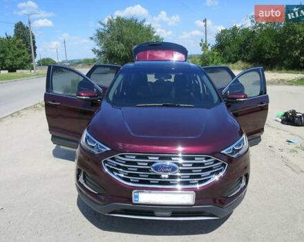 Червоний Форд Едж, об'ємом двигуна 2 л та пробігом 76 тис. км за 23500 $, фото 13 на Automoto.ua