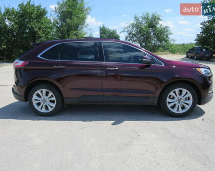 Червоний Форд Едж, об'ємом двигуна 2 л та пробігом 76 тис. км за 23500 $, фото 1 на Automoto.ua