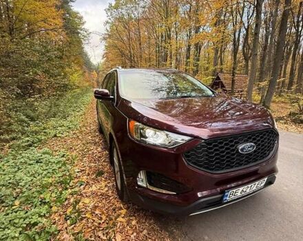 Форд Эдж 2019 в Ивано-Франковске на Automoto.ua Красный Форд Эдж, объемом двигателя 2 л и пробегом 53 тыс. км за 19500 $, фото 2 на Automoto.ua