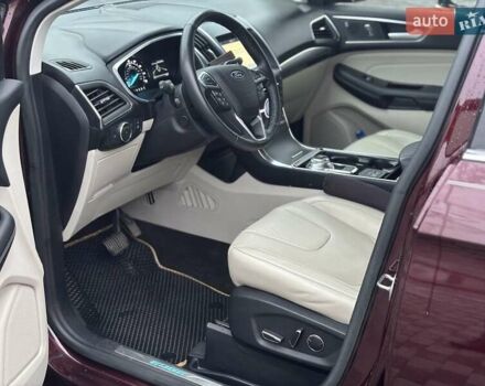 Красный Форд Эдж, объемом двигателя 2 л и пробегом 50 тыс. км за 19900 $, фото 17 на Automoto.ua