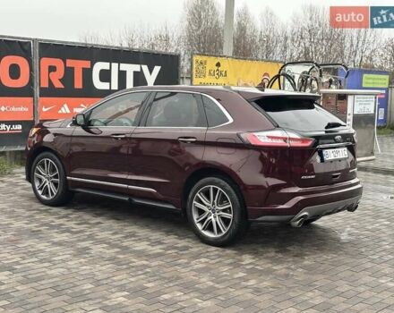 Красный Форд Эдж, объемом двигателя 2 л и пробегом 50 тыс. км за 19900 $, фото 16 на Automoto.ua