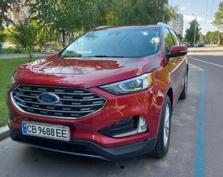 Красный Форд Эдж, объемом двигателя 2 л и пробегом 56 тыс. км за 18500 $, фото 24 на Automoto.ua