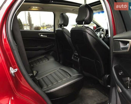 Красный Форд Эдж, объемом двигателя 2 л и пробегом 87 тыс. км за 25500 $, фото 2 на Automoto.ua