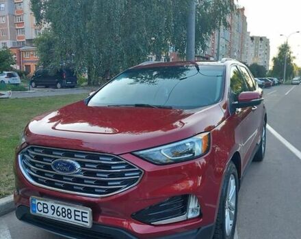 Красный Форд Эдж, объемом двигателя 2 л и пробегом 56 тыс. км за 18500 $, фото 36 на Automoto.ua