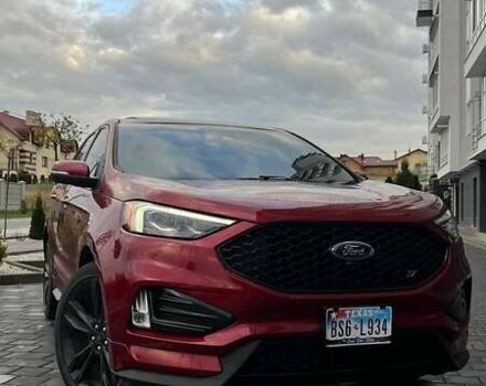 Красный Форд Эдж, объемом двигателя 2.7 л и пробегом 64 тыс. км за 23400 $, фото 6 на Automoto.ua