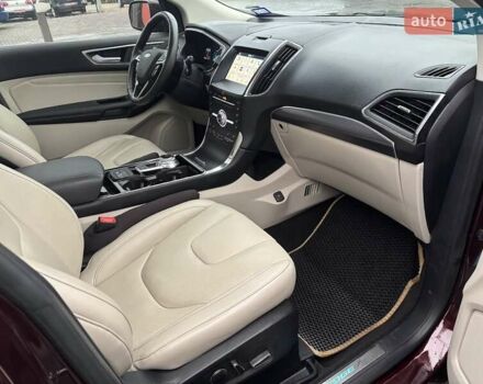 Красный Форд Эдж, объемом двигателя 2 л и пробегом 50 тыс. км за 19900 $, фото 19 на Automoto.ua