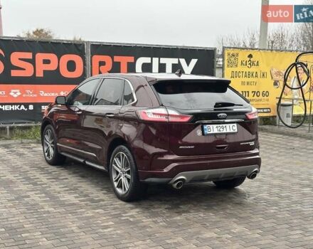 Красный Форд Эдж, объемом двигателя 2 л и пробегом 50 тыс. км за 19900 $, фото 15 на Automoto.ua